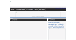 Desktop Screenshot of parlamentario.com